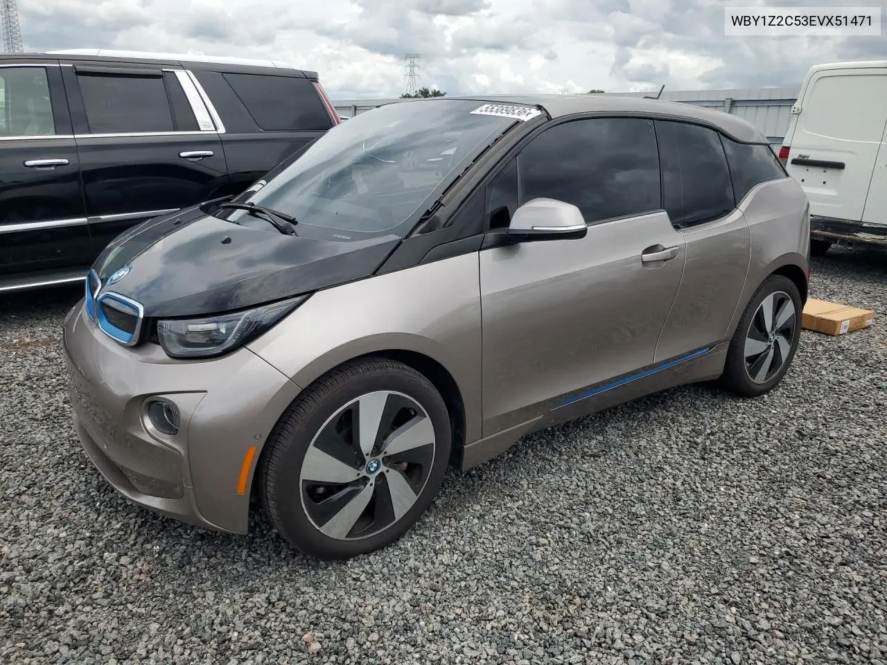 2014 BMW I3 Bev VIN: WBY1Z2C53EVX51471 Lot: 55389836