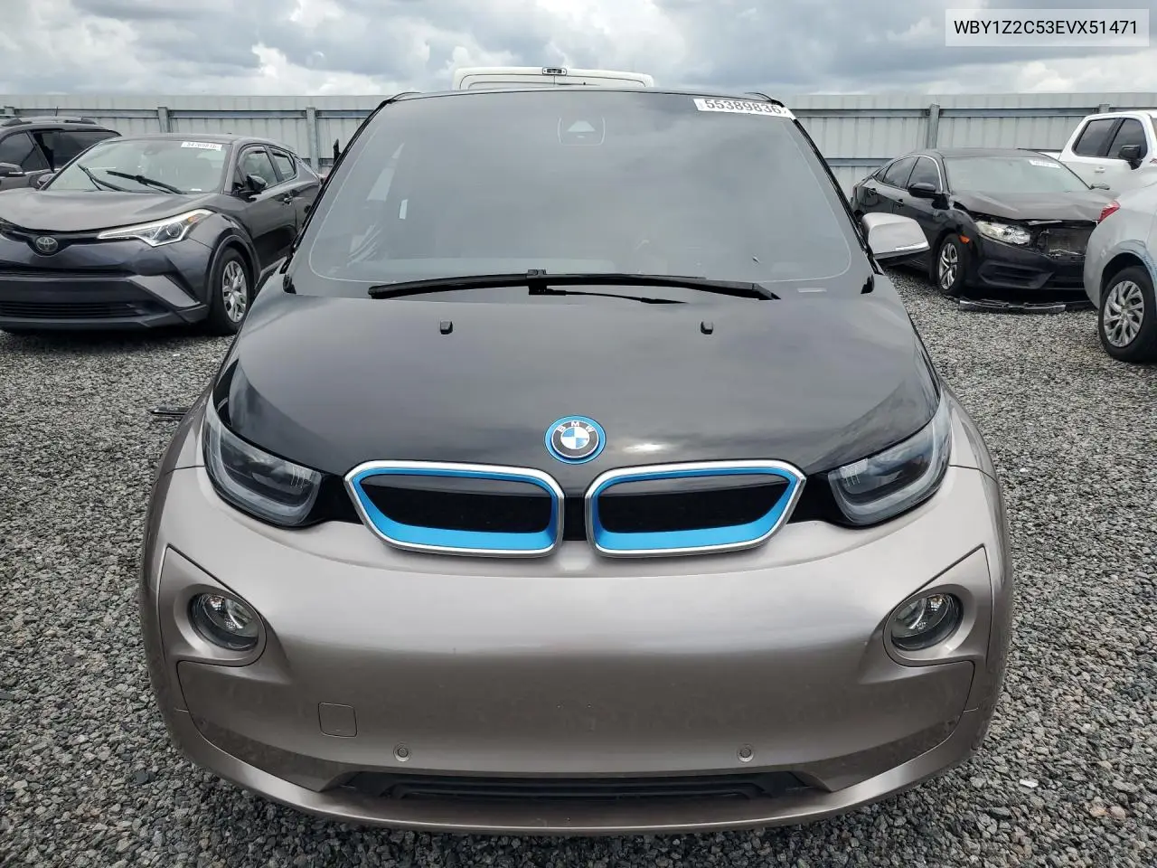 2014 BMW I3 Bev VIN: WBY1Z2C53EVX51471 Lot: 55389836