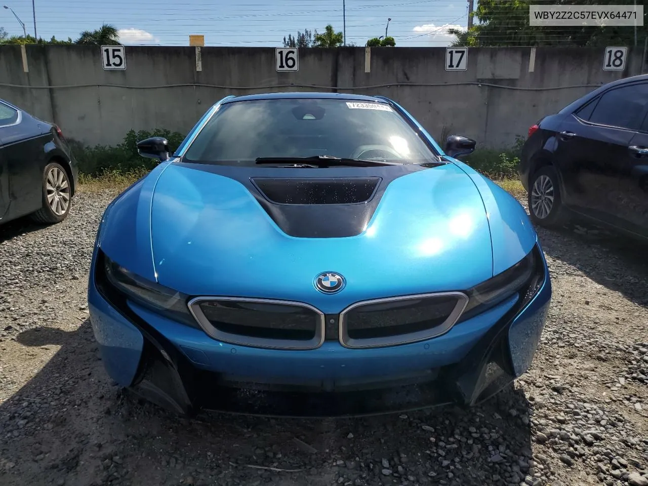 WBY2Z2C57EVX64471 2014 BMW I8