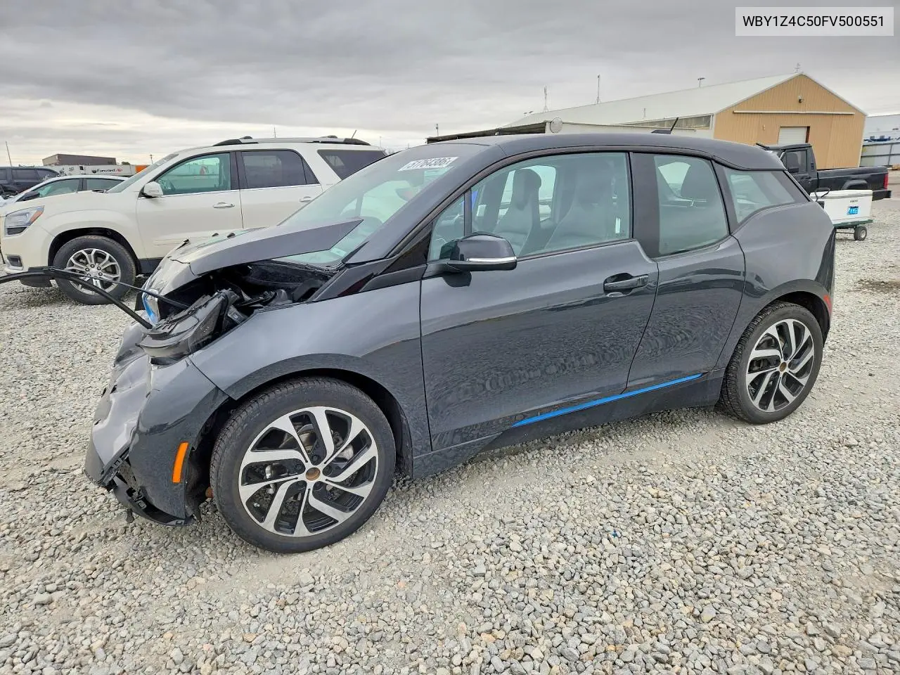 2015 BMW I3 Rex VIN: WBY1Z4C50FV500551 Lot: 51764386