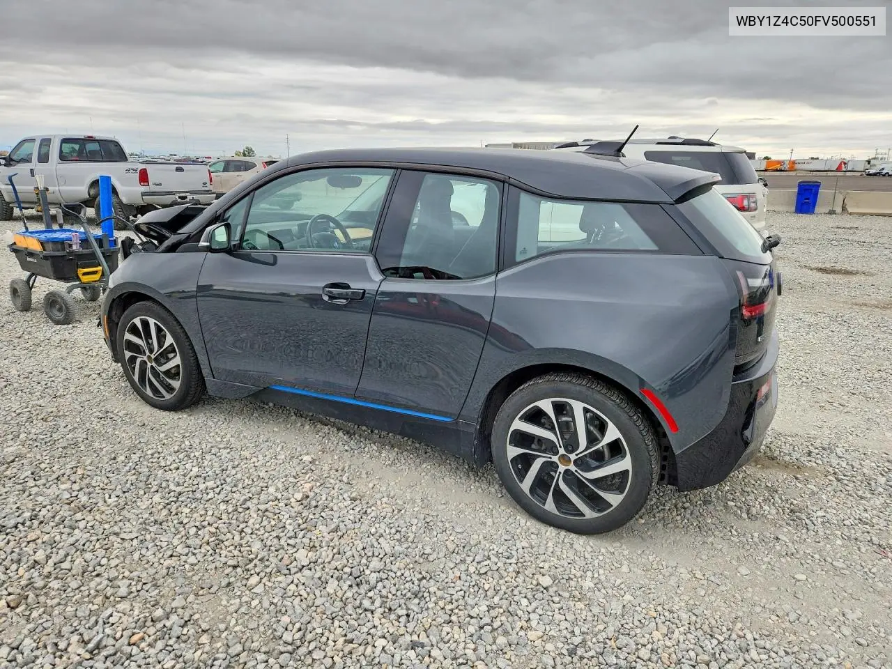 2015 BMW I3 Rex VIN: WBY1Z4C50FV500551 Lot: 51764386