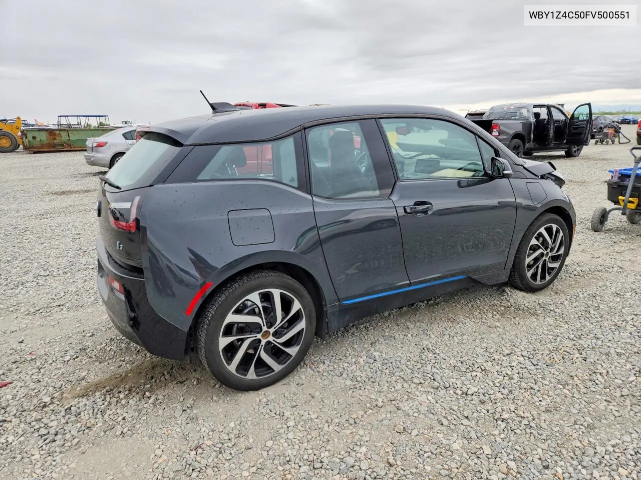 2015 BMW I3 Rex VIN: WBY1Z4C50FV500551 Lot: 51764386
