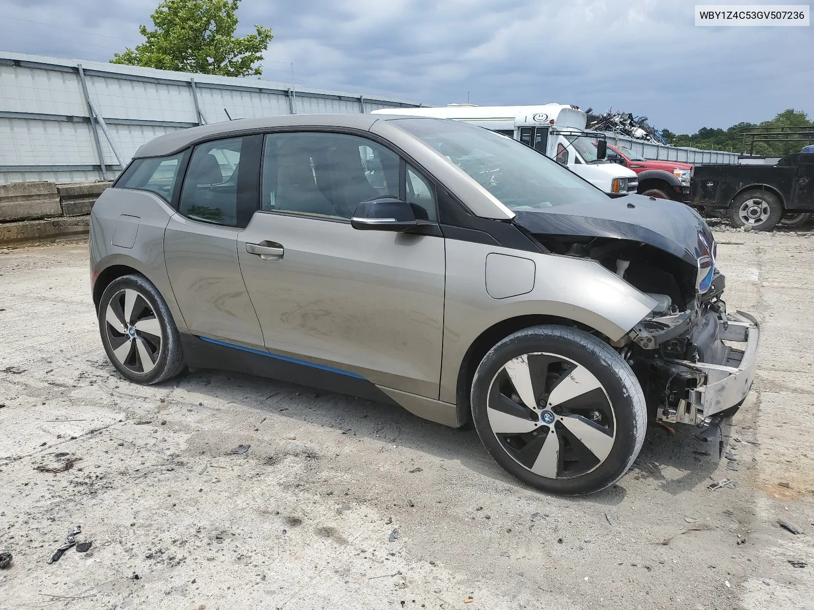 WBY1Z4C53GV507236 2016 BMW I3 Rex