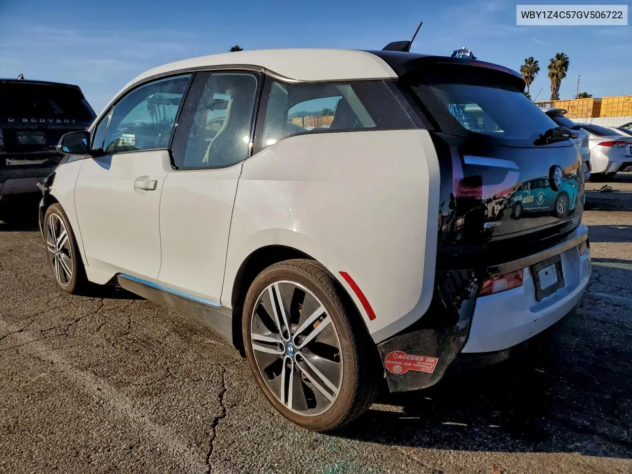 WBY1Z4C57GV506722 2016 BMW I3 Rex
