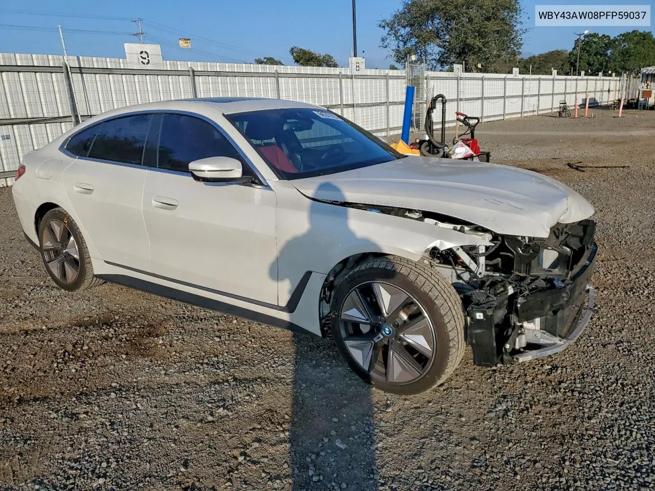 WBY43AW08PFP59037 2023 BMW I4 Edrive 35