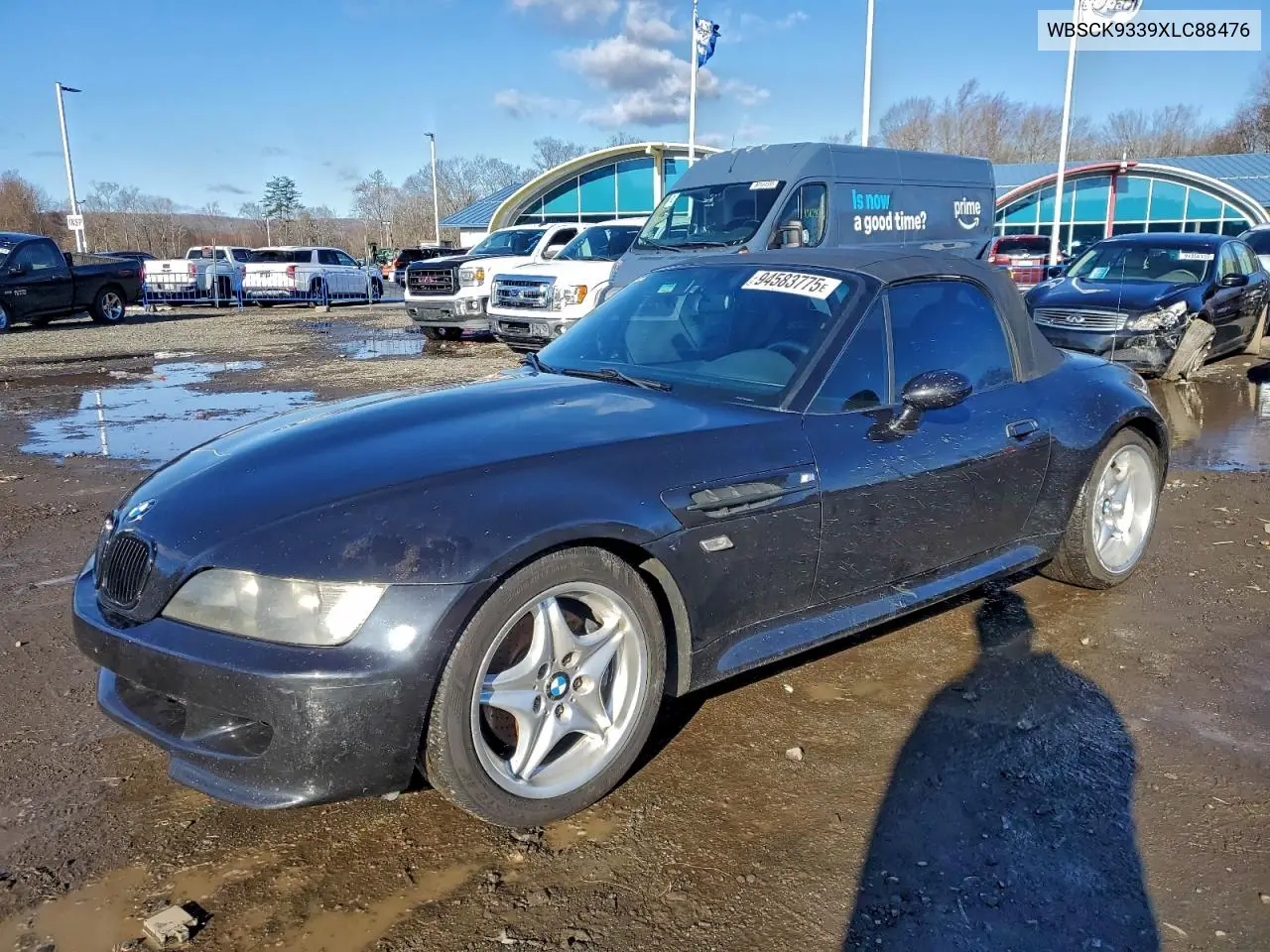 WBSCK9339XLC88476 1999 BMW M Roadster