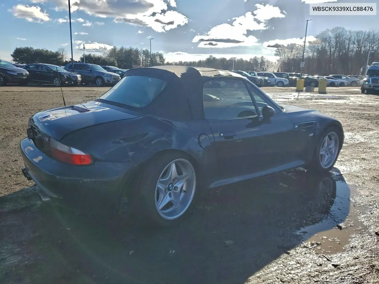 WBSCK9339XLC88476 1999 BMW M Roadster