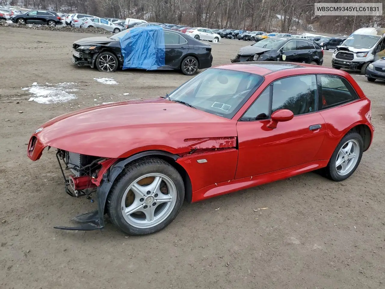WBSCM9345YLC61831 2000 BMW M Coupe