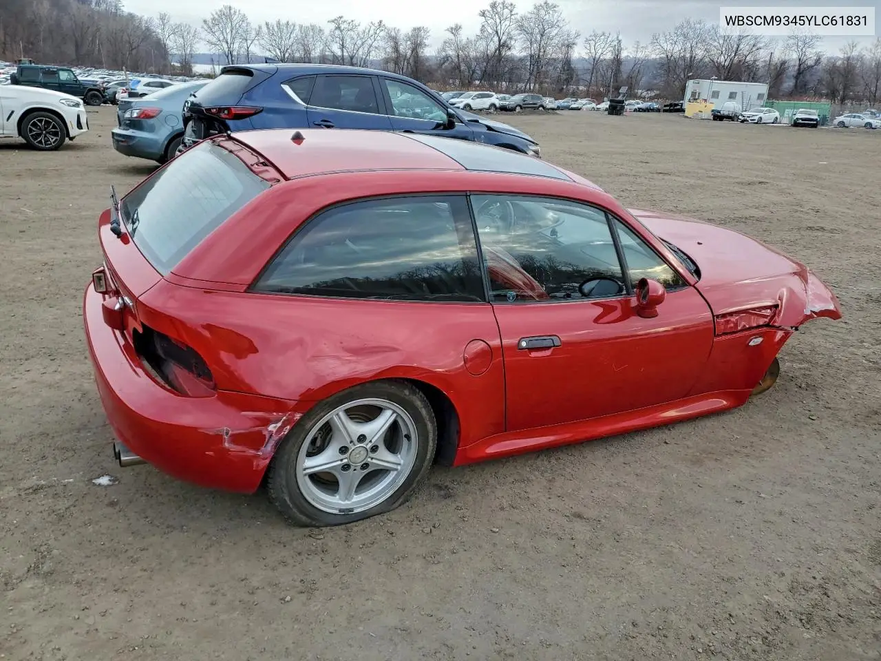 WBSCM9345YLC61831 2000 BMW M Coupe