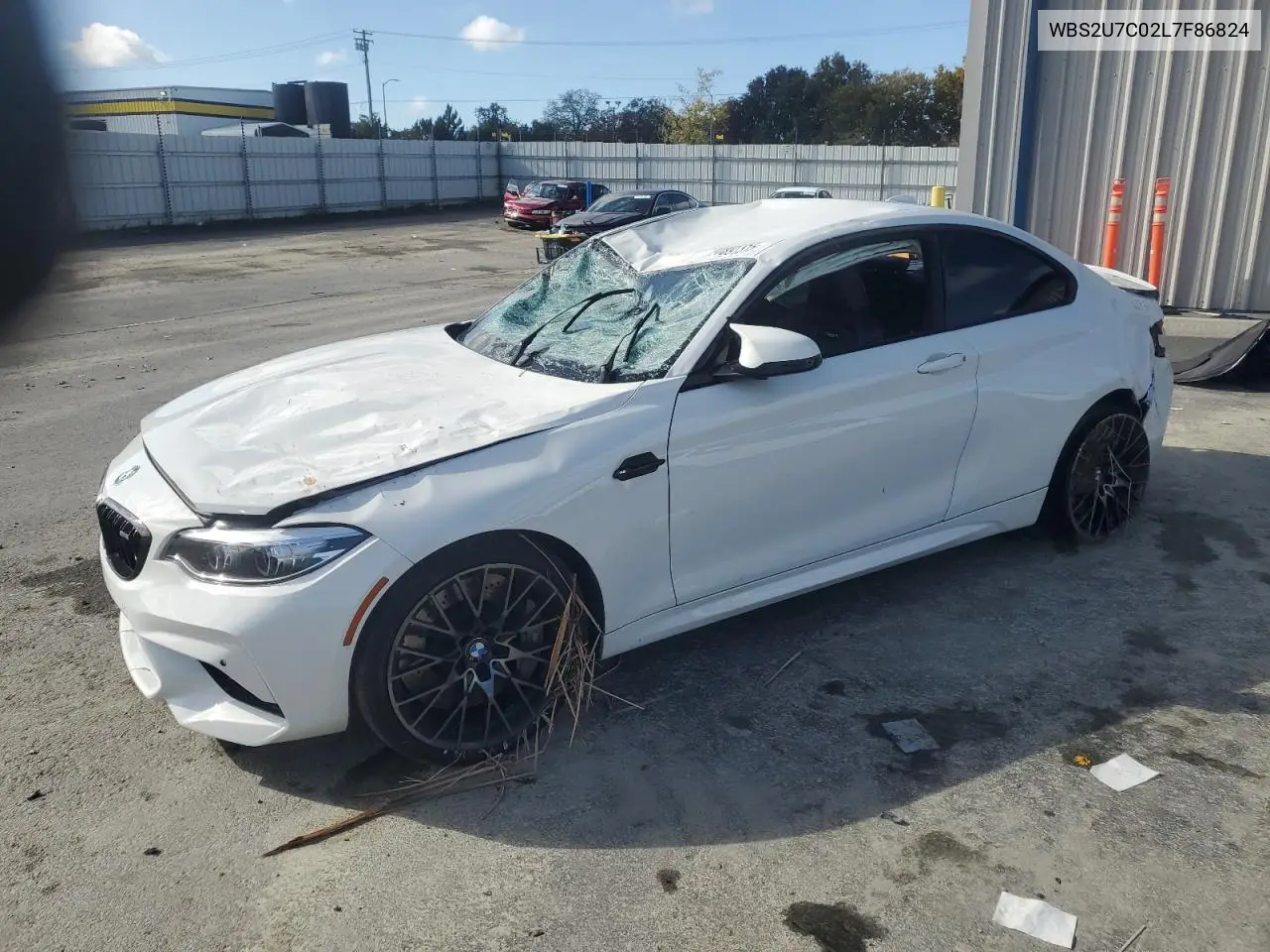 WBS2U7C02L7F86824 2020 BMW M2 Competition