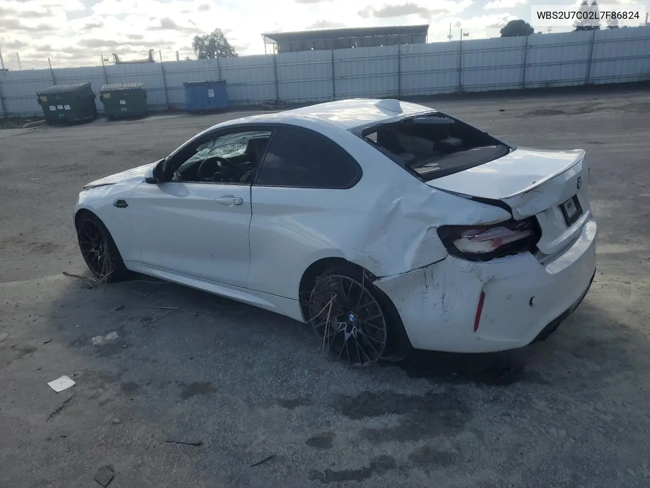 WBS2U7C02L7F86824 2020 BMW M2 Competition