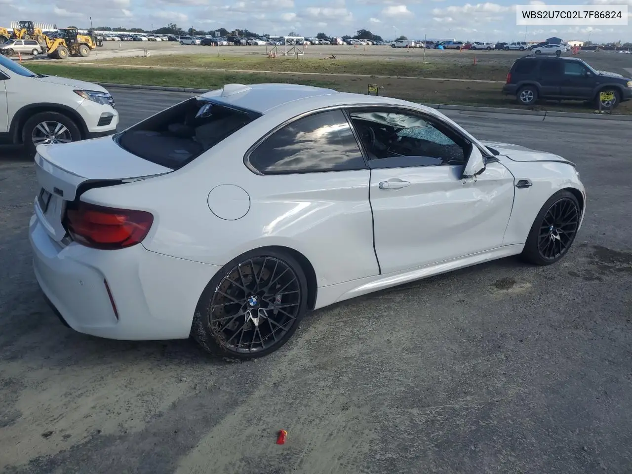 WBS2U7C02L7F86824 2020 BMW M2 Competition