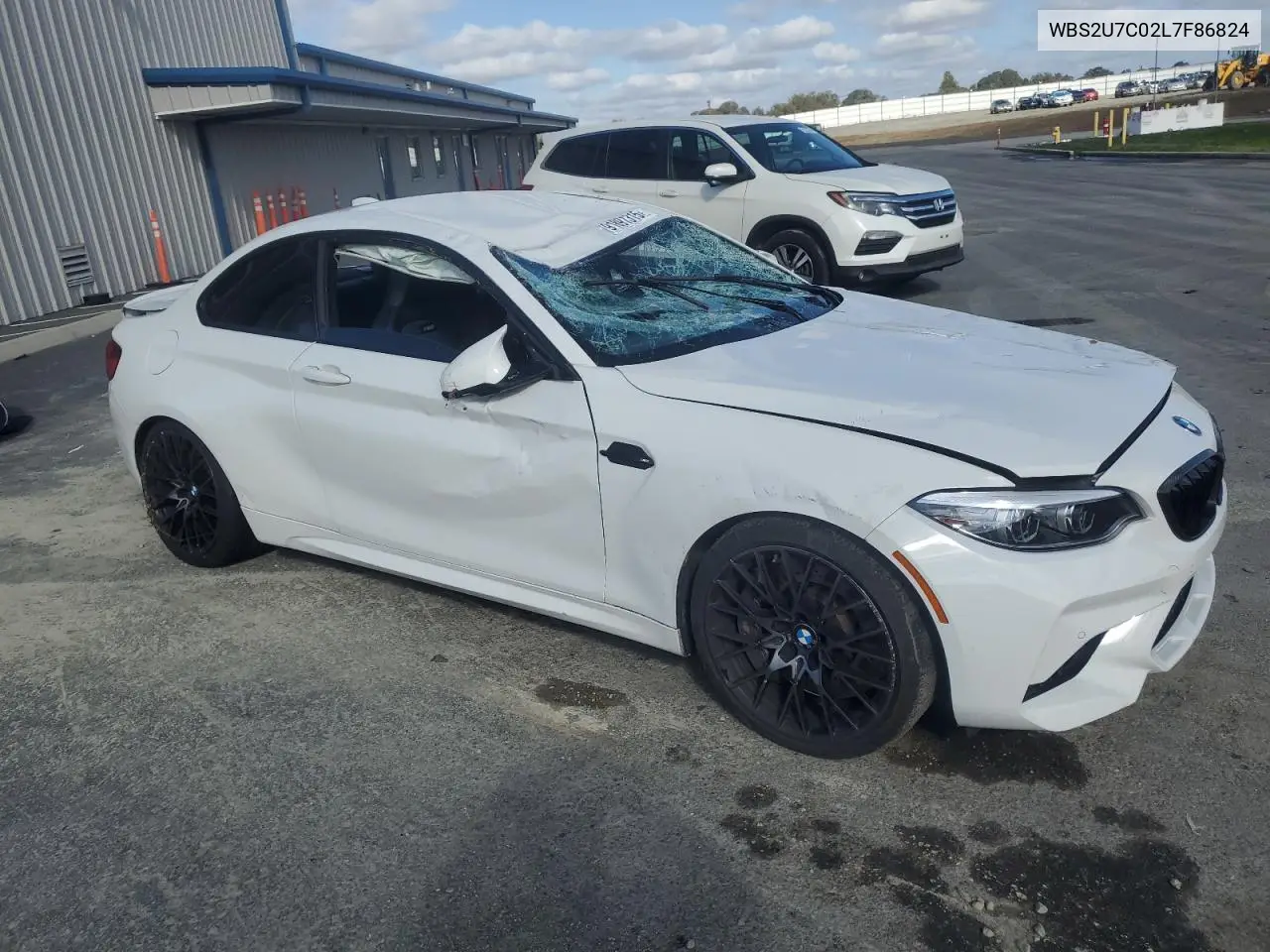 WBS2U7C02L7F86824 2020 BMW M2 Competition
