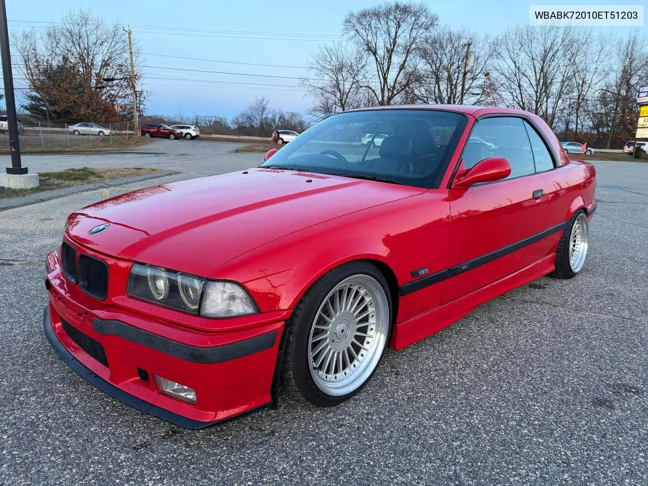 WBABK72010ET51203 1996 BMW M3