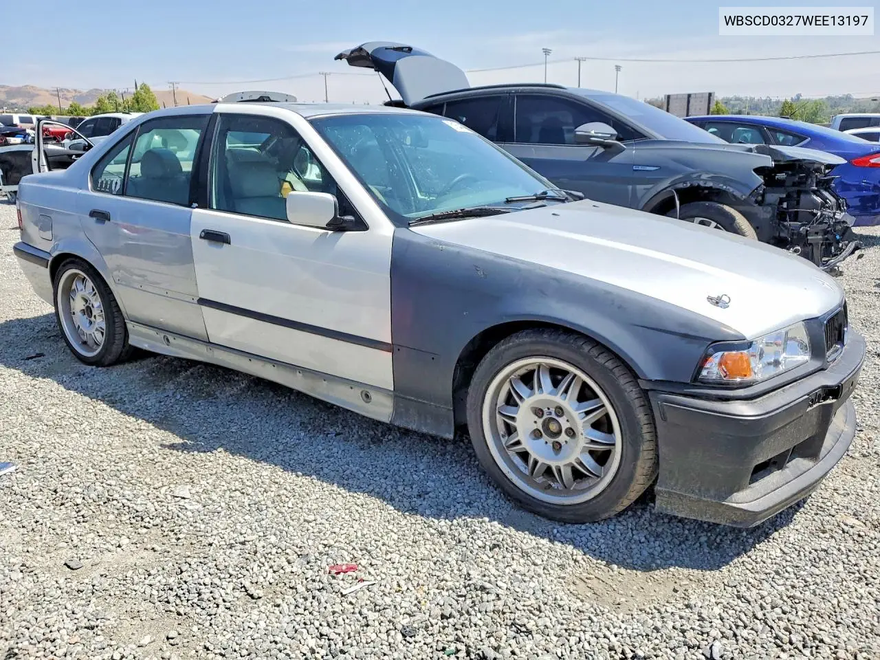 1998 BMW M3 Automatic VIN: WBSCD0327WEE13197 Lot: 51544556
