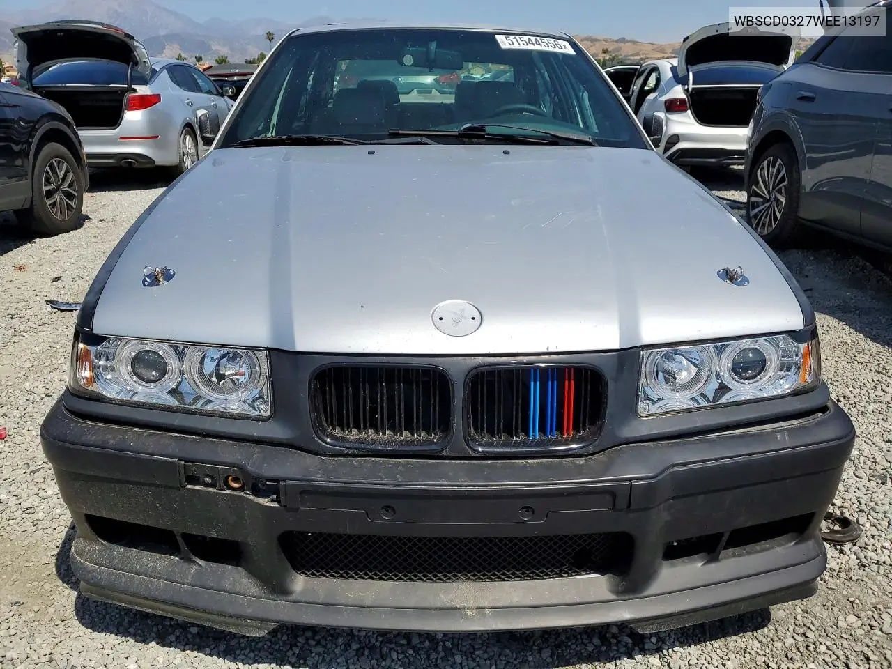 1998 BMW M3 Automatic VIN: WBSCD0327WEE13197 Lot: 51544556