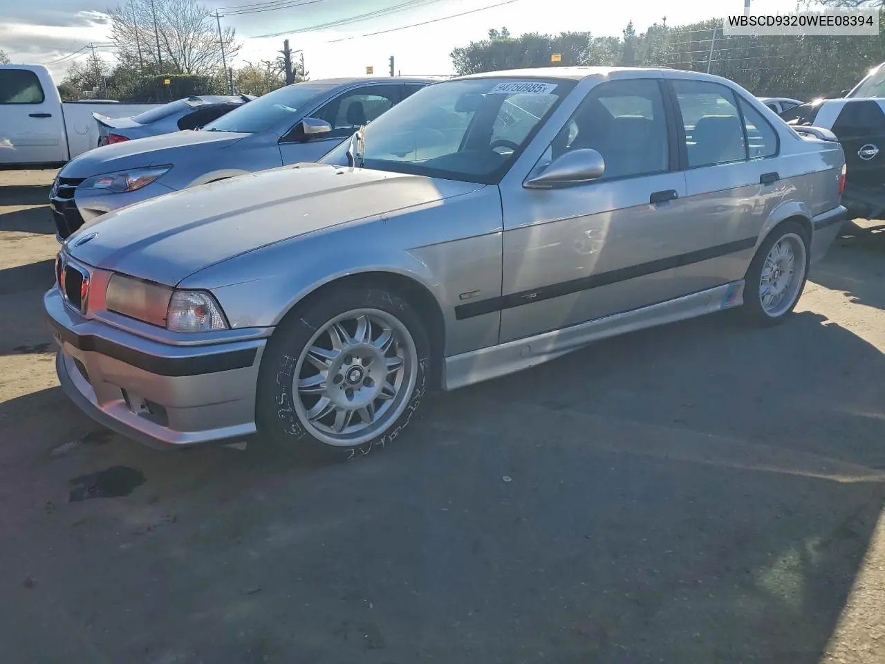 WBSCD9320WEE08394 1998 BMW M3