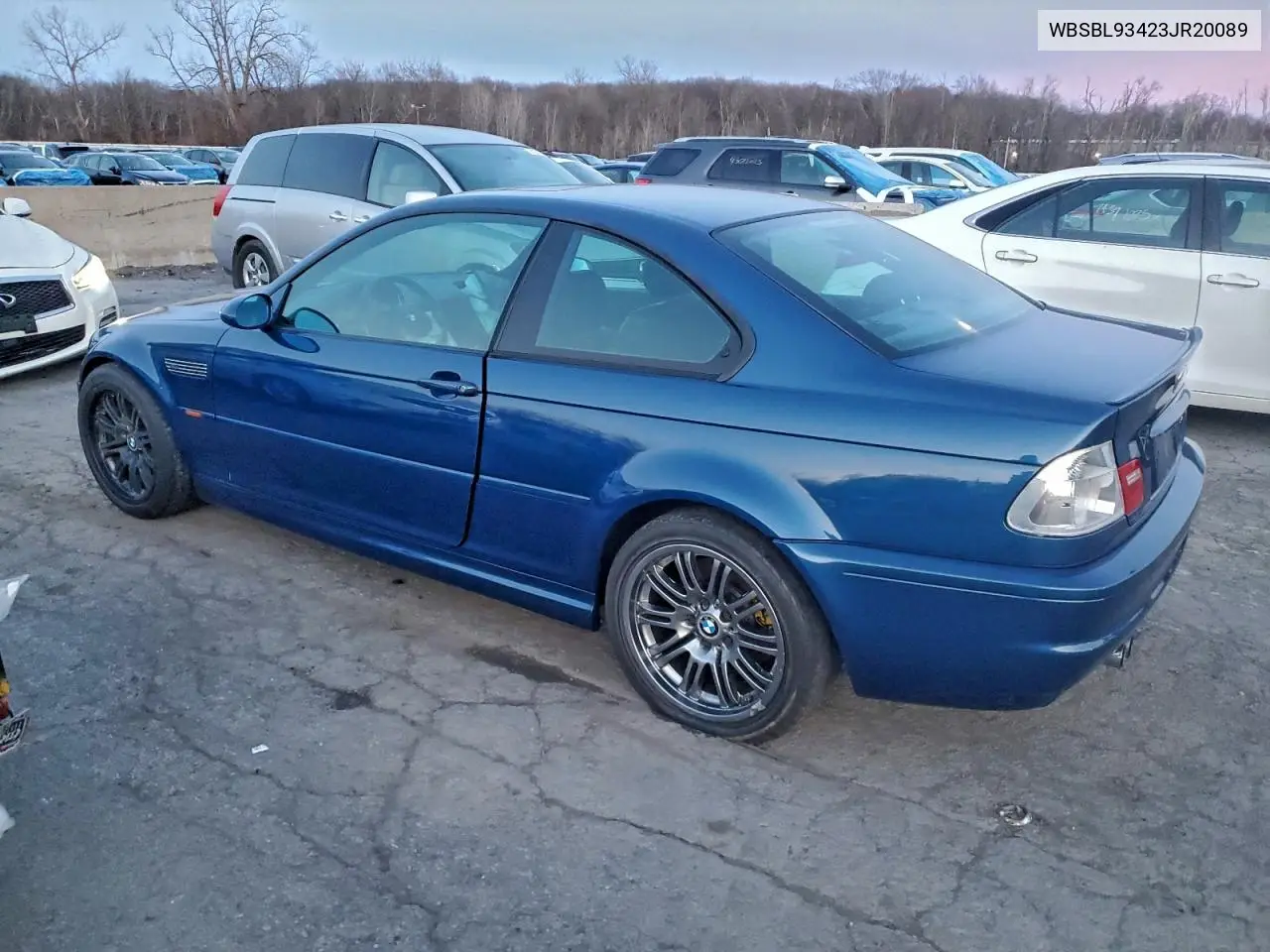 WBSBL93423JR20089 2003 BMW M3