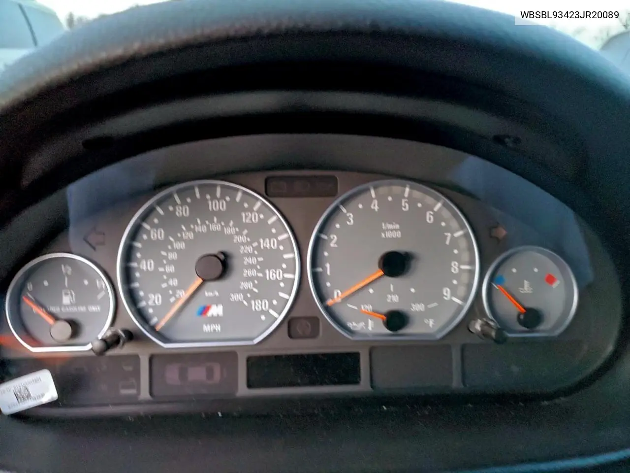 WBSBL93423JR20089 2003 BMW M3
