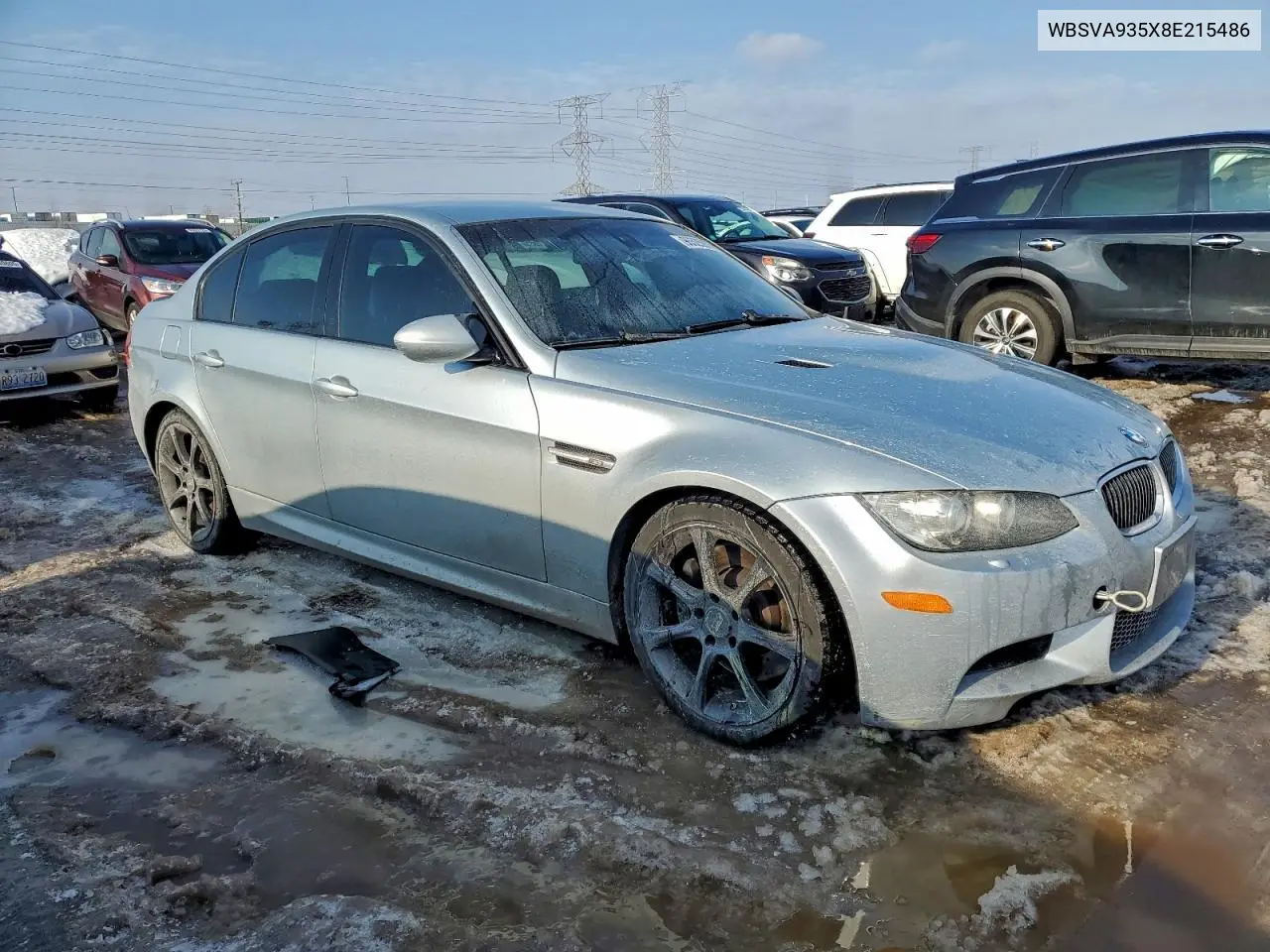 WBSVA935X8E215486 2008 BMW M3