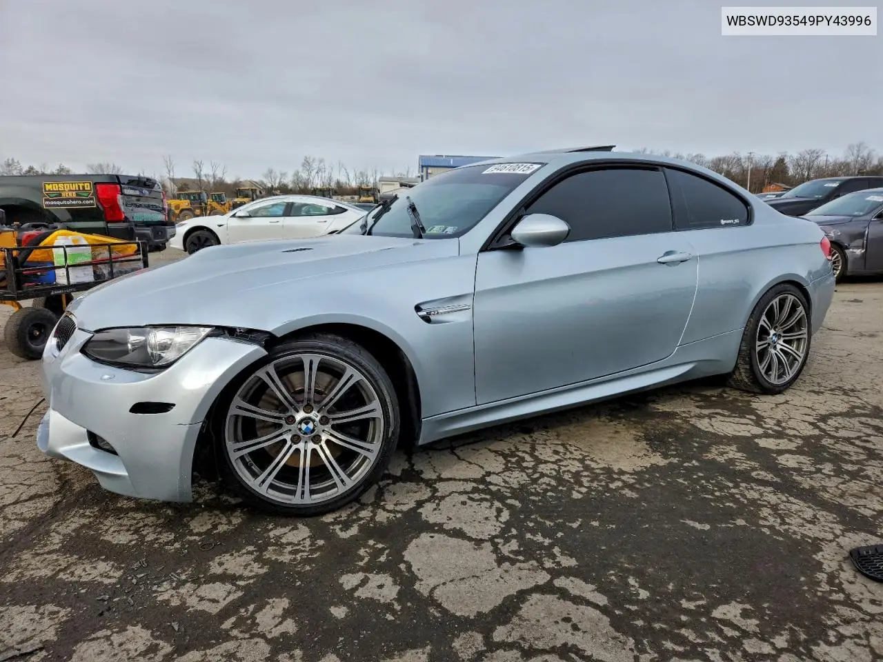WBSWD93549PY43996 2009 BMW M3