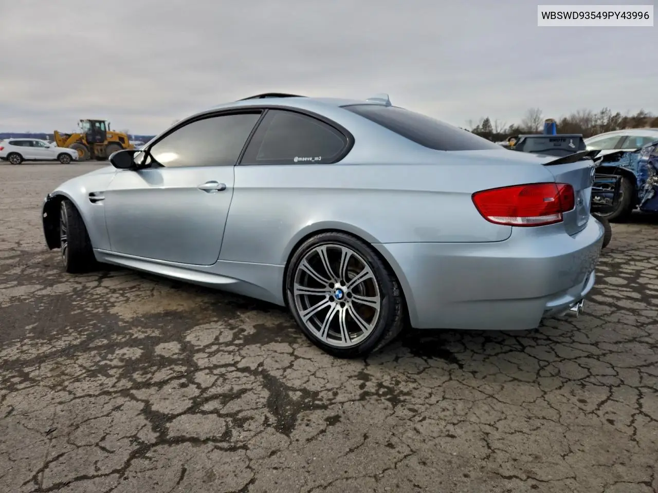 WBSWD93549PY43996 2009 BMW M3