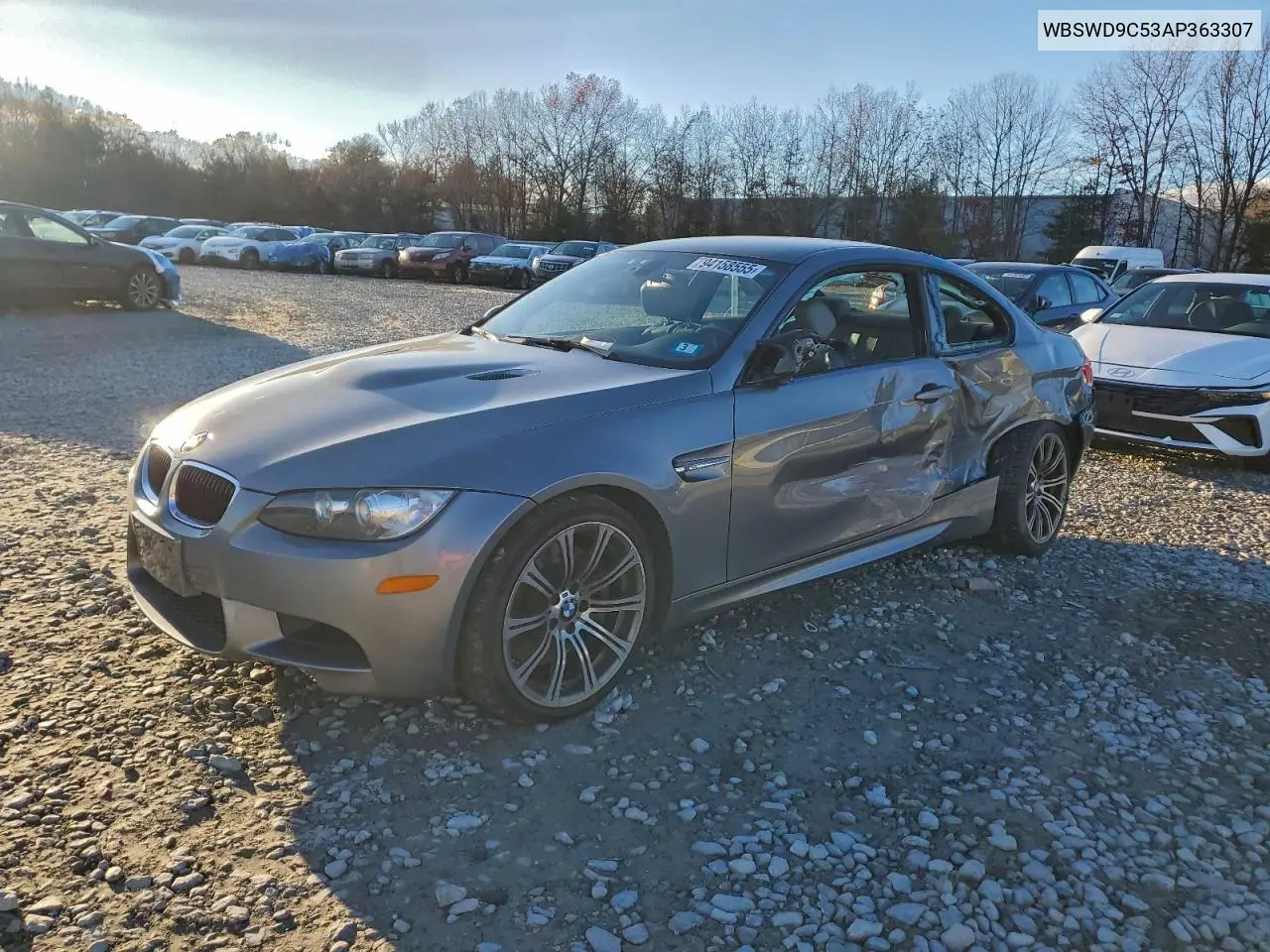 WBSWD9C53AP363307 2010 BMW M3