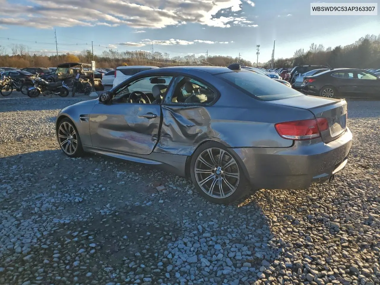 WBSWD9C53AP363307 2010 BMW M3