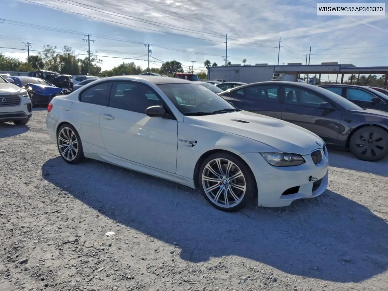 WBSWD9C56AP363320 2010 BMW M3