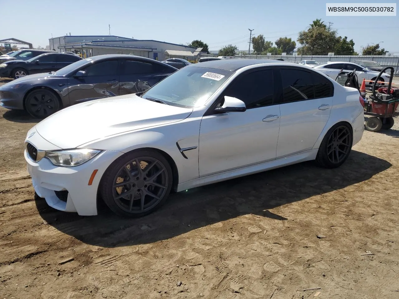 WBS8M9C50G5D30782 2016 BMW M3