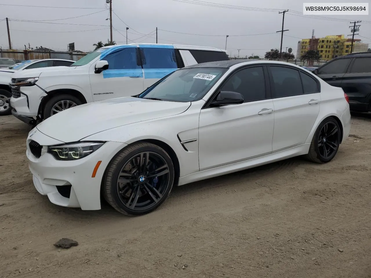 WBS8M9C50J5K98694 2018 BMW M3