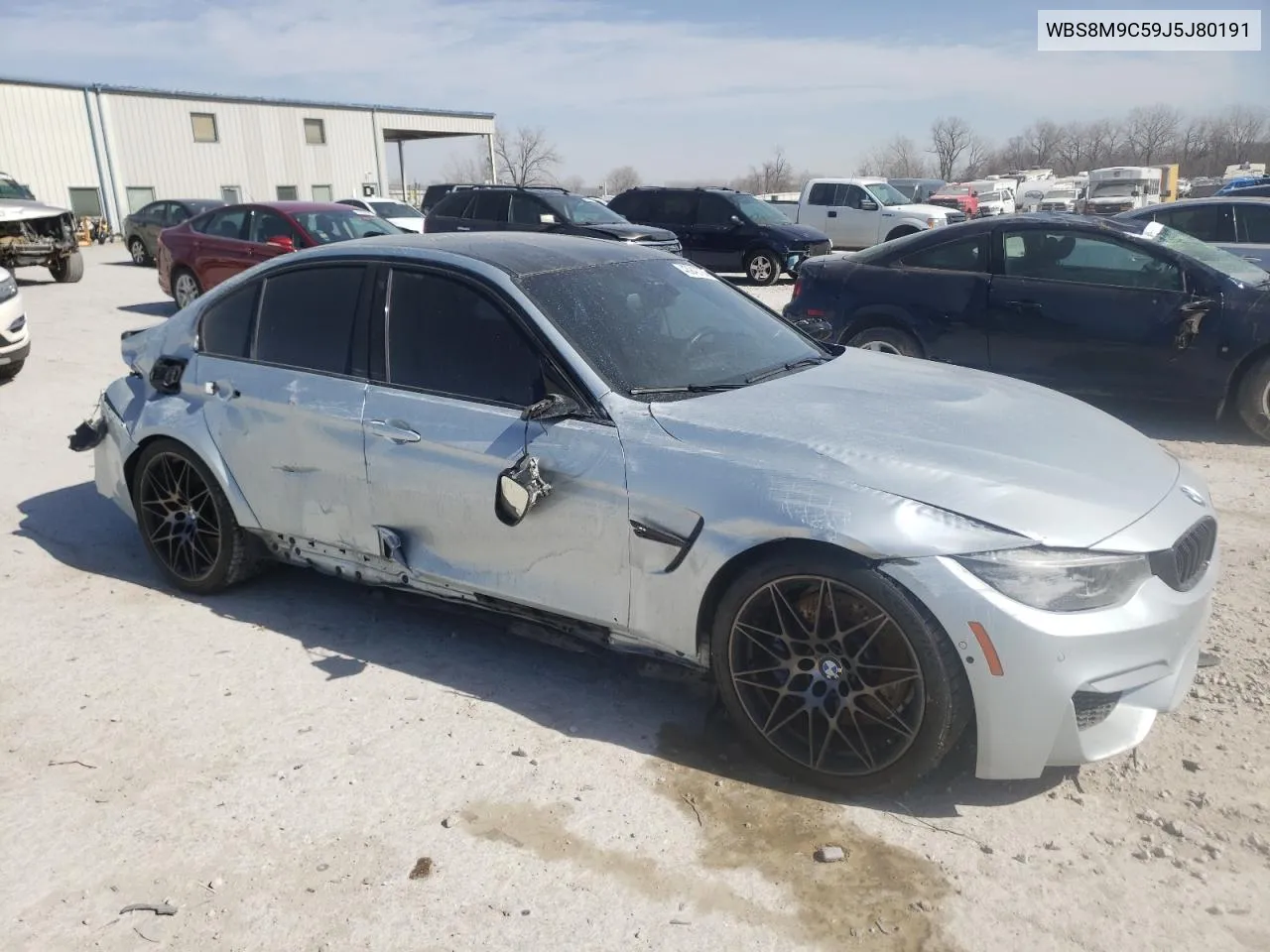 WBS8M9C59J5J80191 2018 BMW M3