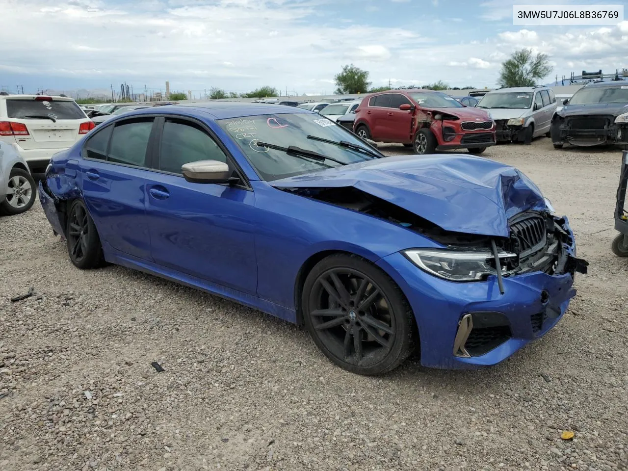 3MW5U7J06L8B36769 2020 BMW M340I