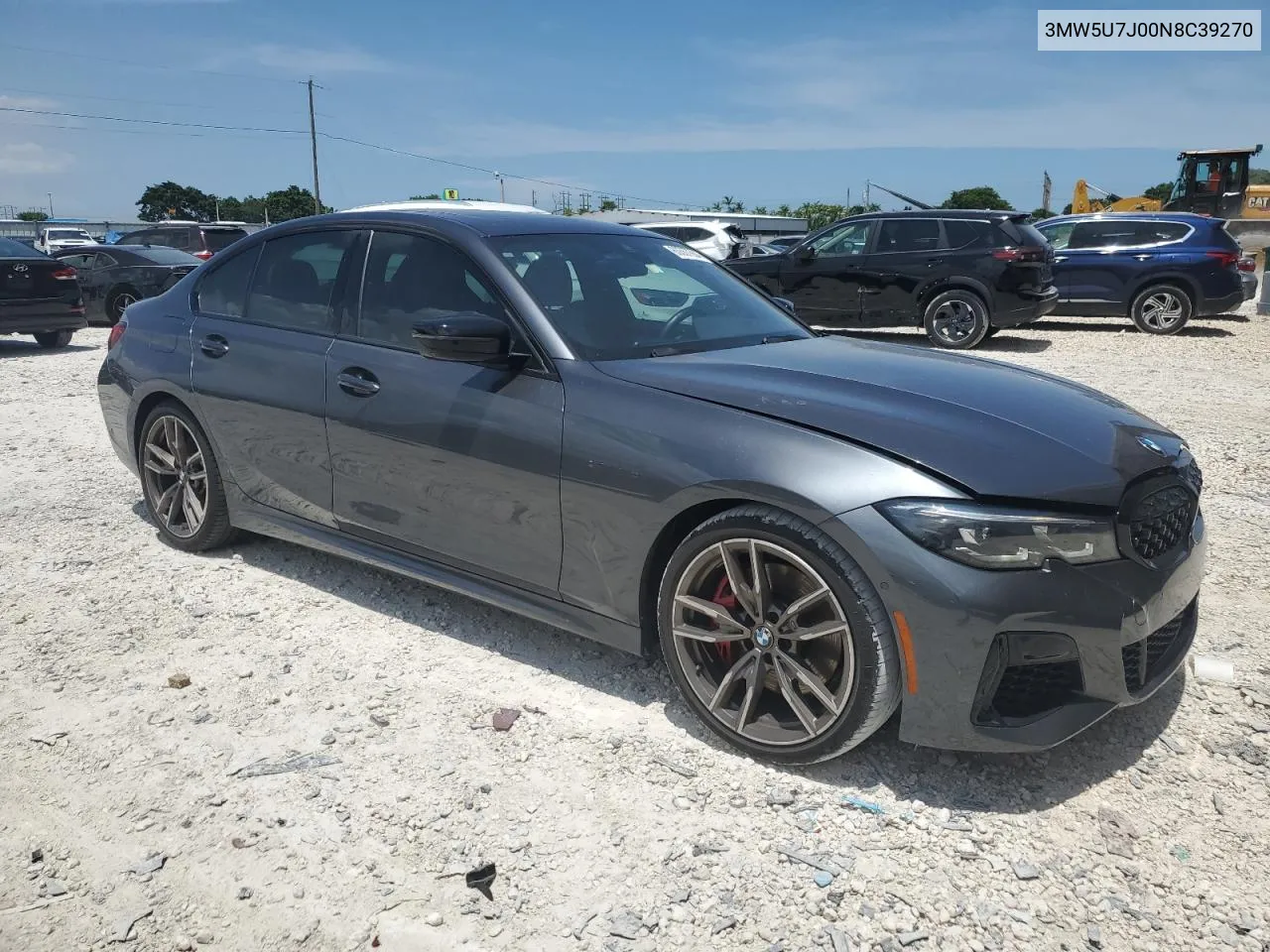 3MW5U7J00N8C39270 2022 BMW M340I