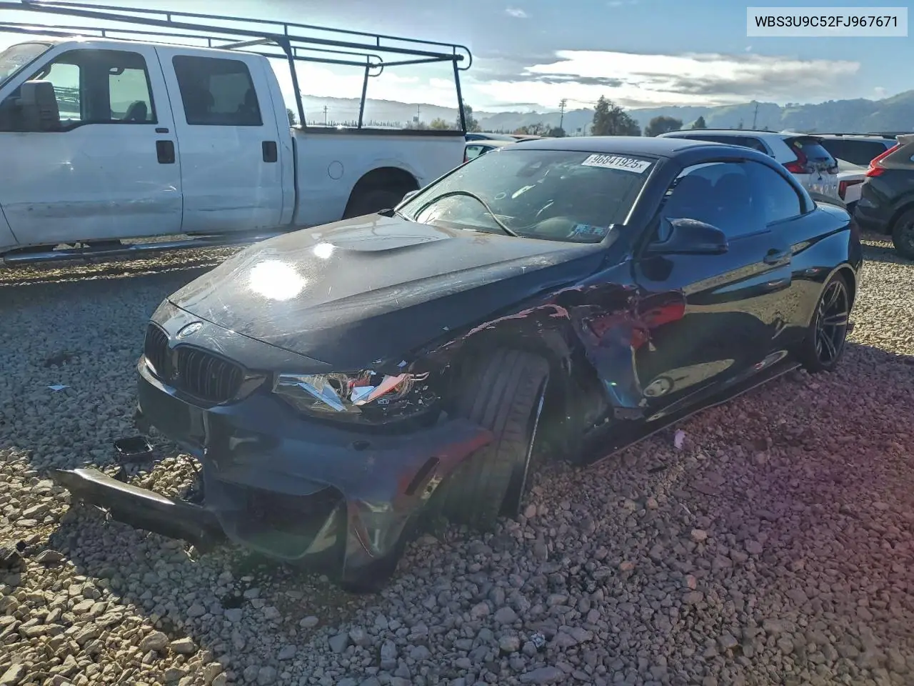 WBS3U9C52FJ967671 2015 BMW M4