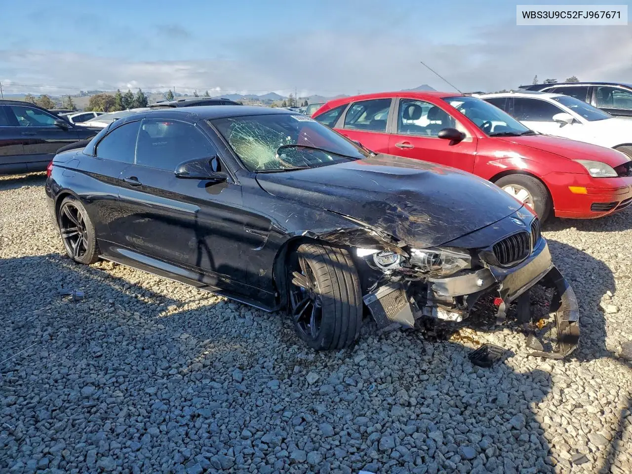 WBS3U9C52FJ967671 2015 BMW M4