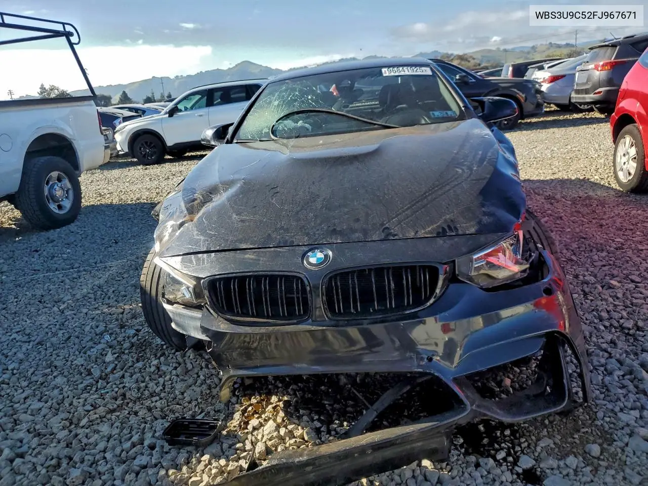 WBS3U9C52FJ967671 2015 BMW M4