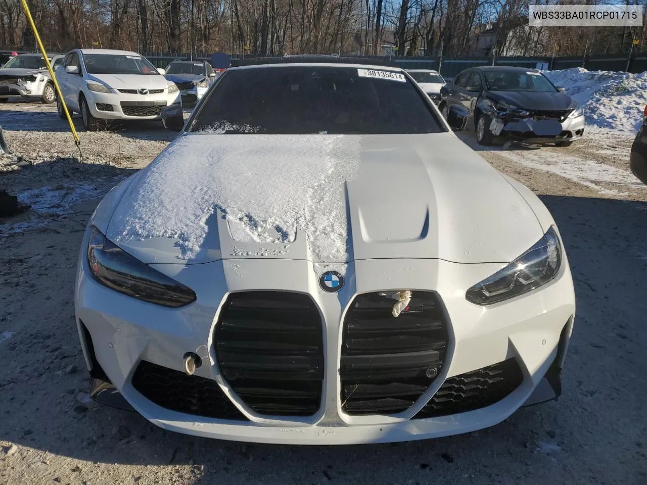 Auction sale of the 2024 BMW M4 , vin: WBS33BA01RCP01715, lot number: 38135614