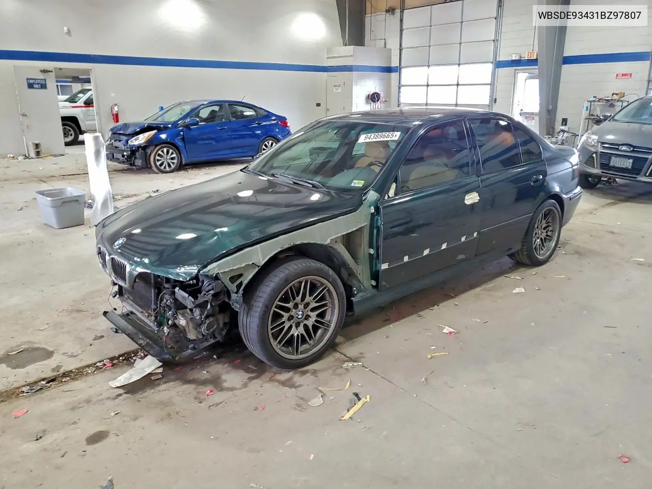 WBSDE93431BZ97807 2001 BMW M5