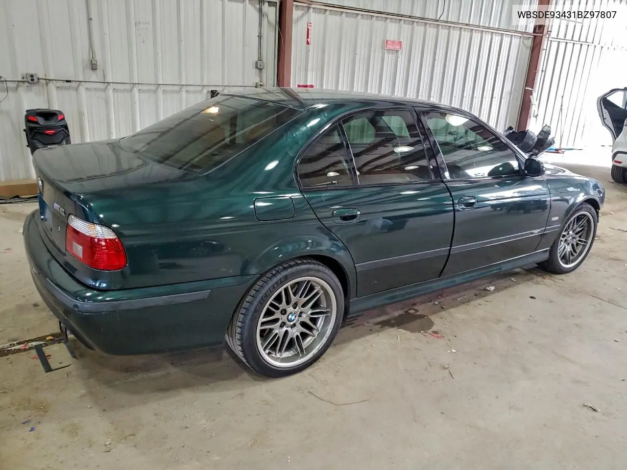WBSDE93431BZ97807 2001 BMW M5