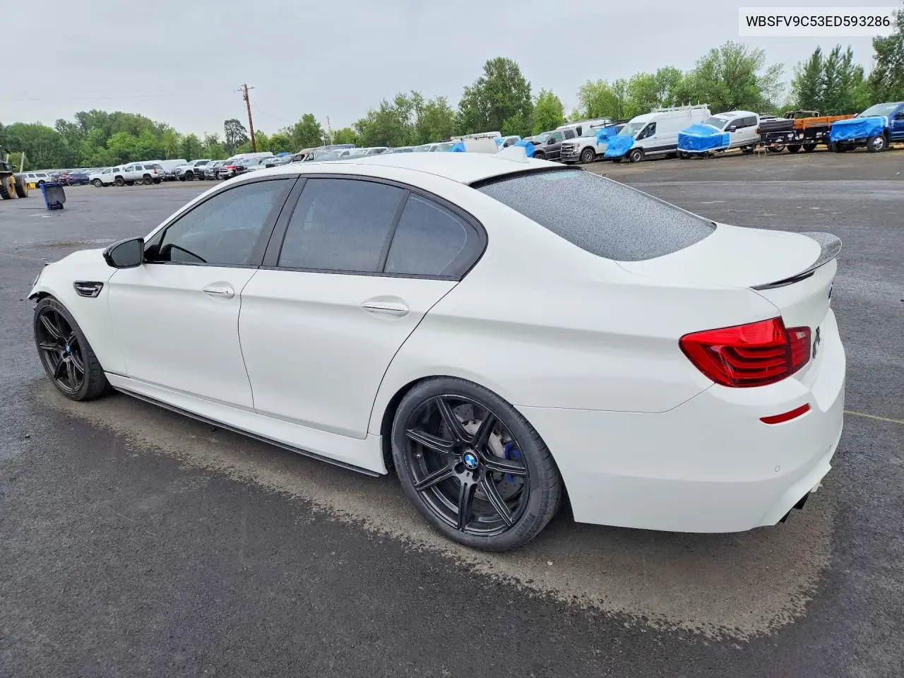 2014 BMW M5 VIN: WBSFV9C53ED593286 Lot: 56498956