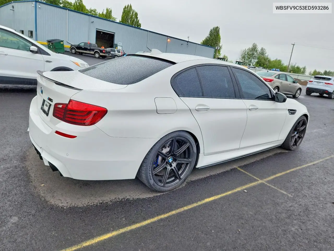 2014 BMW M5 VIN: WBSFV9C53ED593286 Lot: 56498956