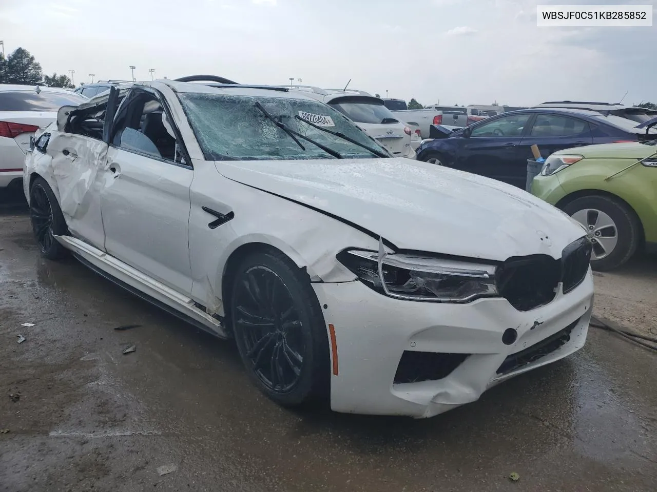 WBSJF0C51KB285852 2019 BMW M5