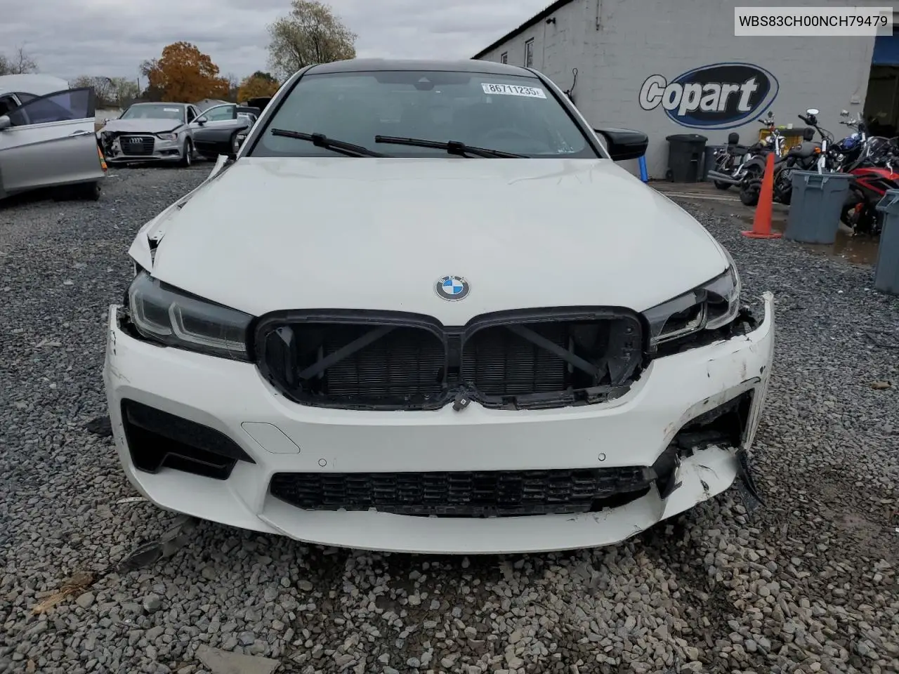 WBS83CH00NCH79479 2022 BMW M5