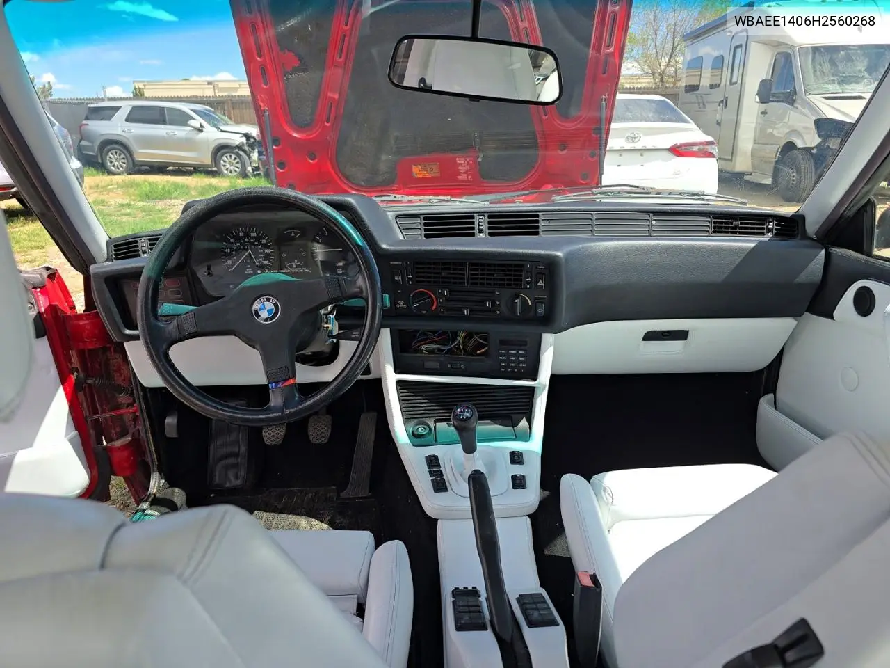 1987 BMW M6 VIN: WBAEE1406H2560268 Lot: 51344846