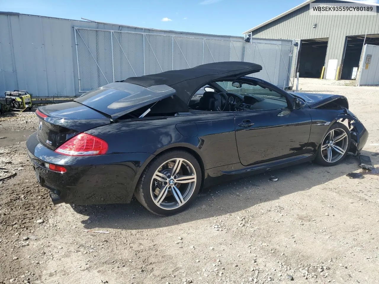 WBSEK93559CY80189 2009 BMW M6