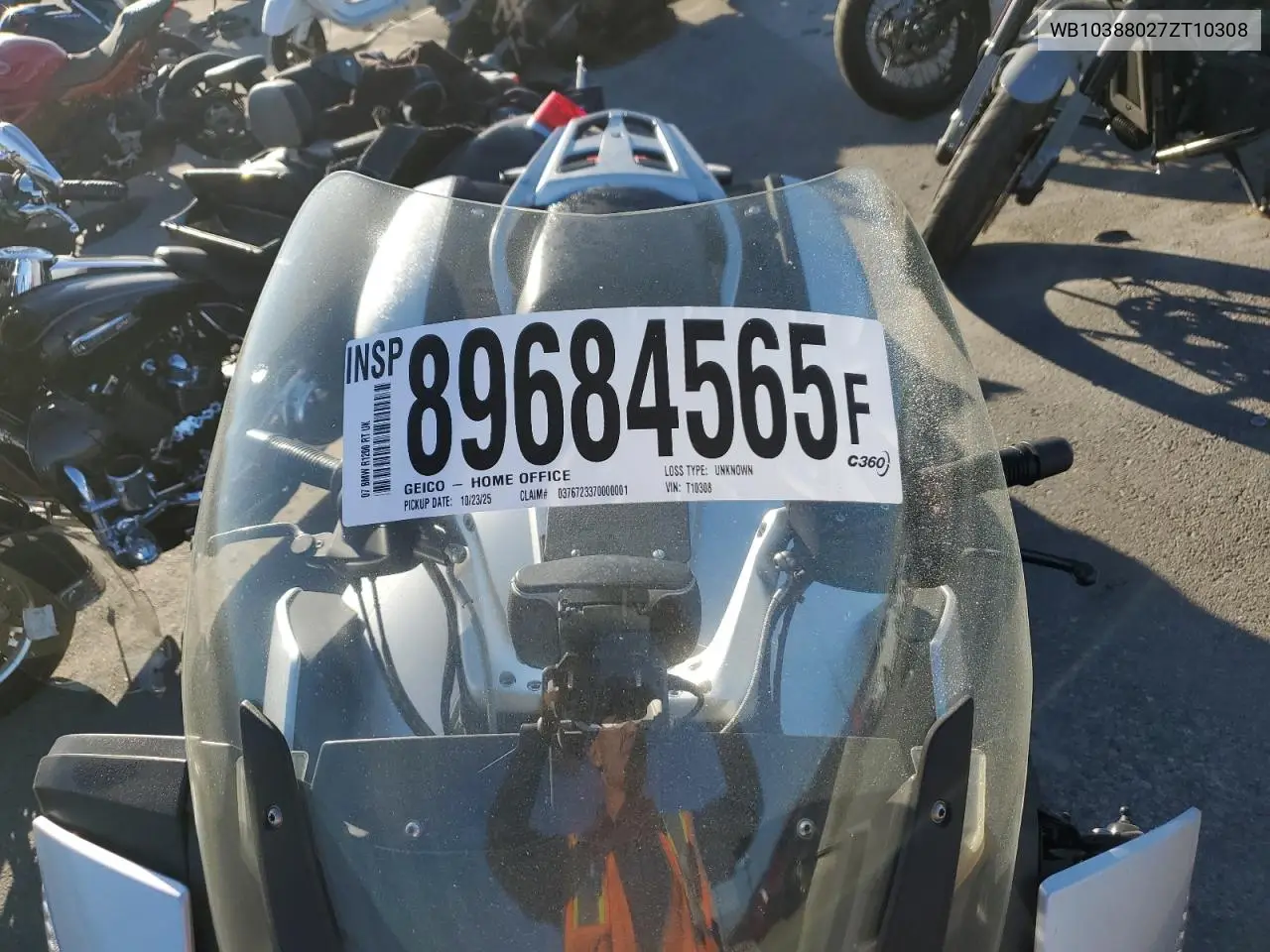 WB10388027ZT10308 2007 BMW R1200 Rt