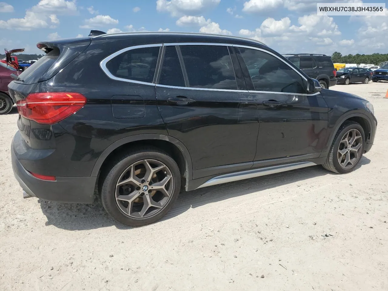 WBXHU7C38J3H43565 2018 BMW X1 Sdrive28I