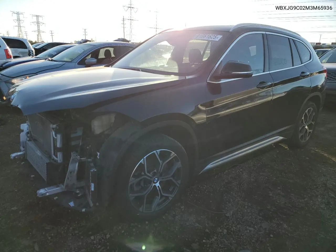 WBXJG9C02M3M65936 2021 BMW X1 xDrive28I