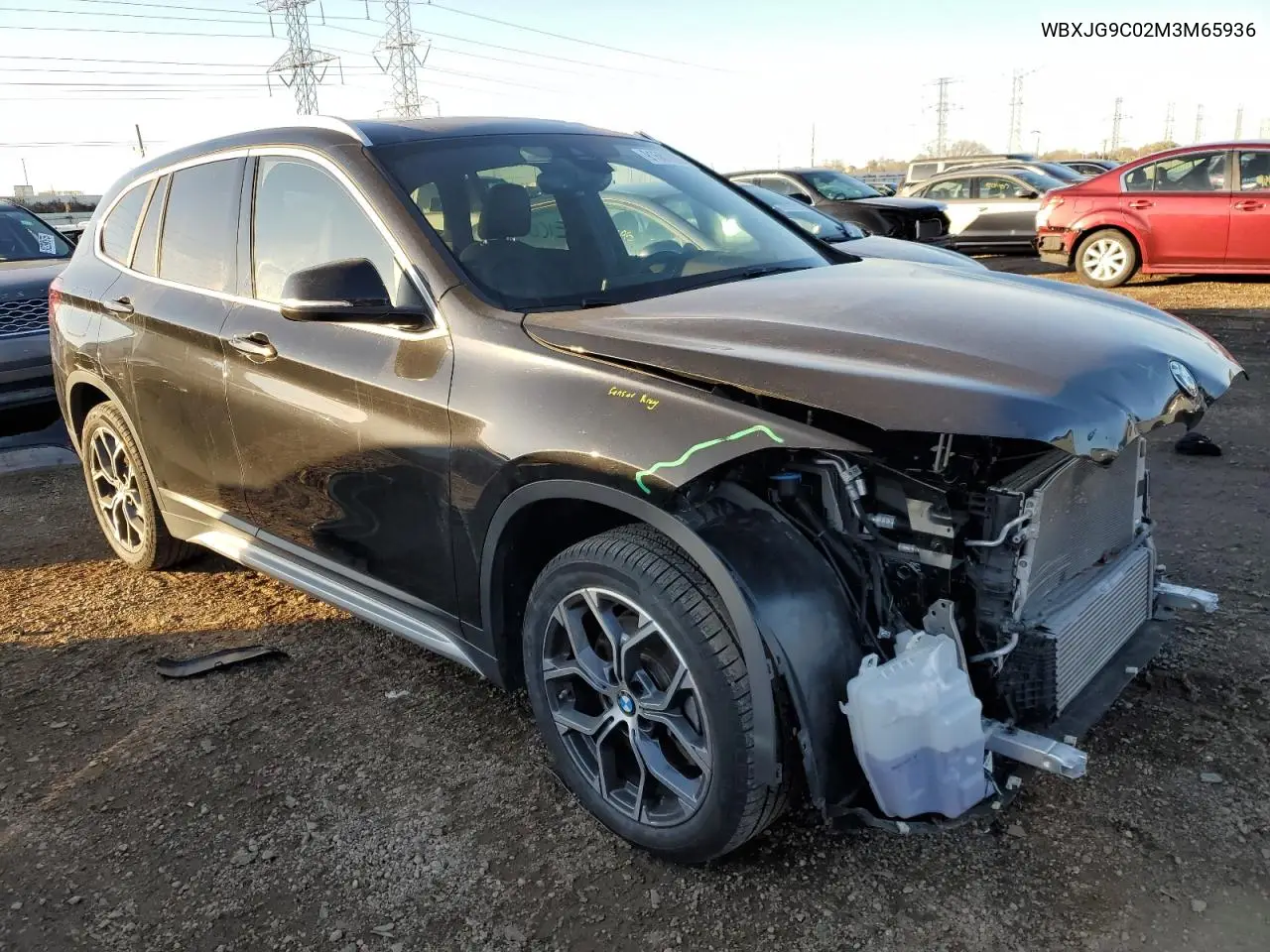 WBXJG9C02M3M65936 2021 BMW X1 xDrive28I